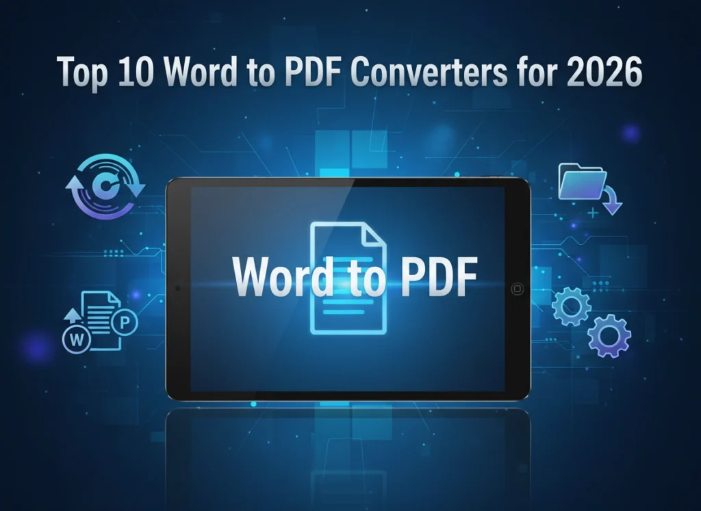 Top 10 Word to PDF Converters for 2026