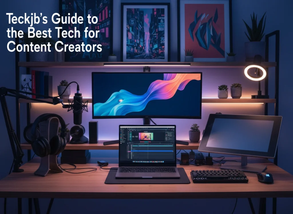 Teckjb’s Guide to the Best Tech for Content Creators Top Creator Tech: 2024 Gear Guide | Teckjb