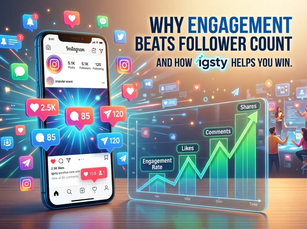 Why Engagement Beats Follower Count, and How igsty Helps You Win